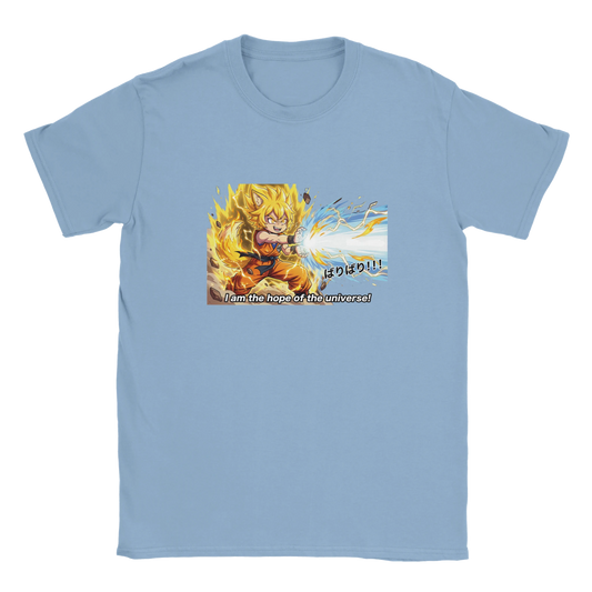 T-shirt Enfant à Col Rond - Transformation Super Saiyan de Ruka | Dragon Ball T-shirt - KAWAII FAVIE