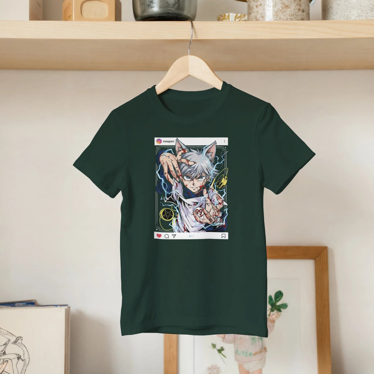 T-shirt Enfant à Manches Courtes - Ruka Cos Killua (Hunter×Hunter) - Style Instagram T-shirt - KAWAII FAVIE