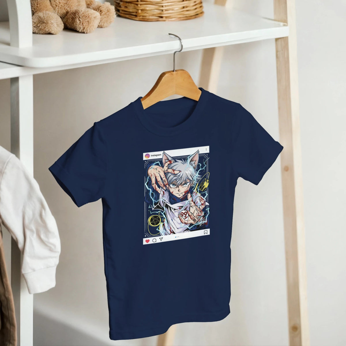 T-shirt Enfant à Manches Courtes - Ruka Cos Killua (Hunter×Hunter) - Style Instagram T-shirt - KAWAII FAVIE
