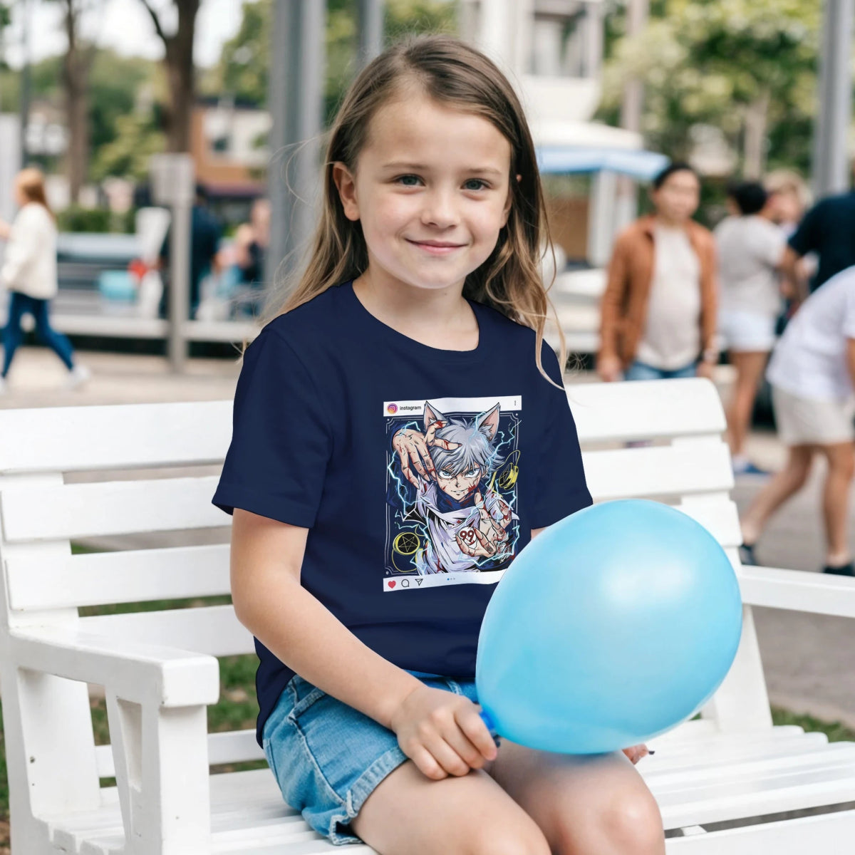 T-shirt Enfant à Manches Courtes - Ruka Cos Killua (Hunter×Hunter) - Style Instagram T-shirt - KAWAII FAVIE