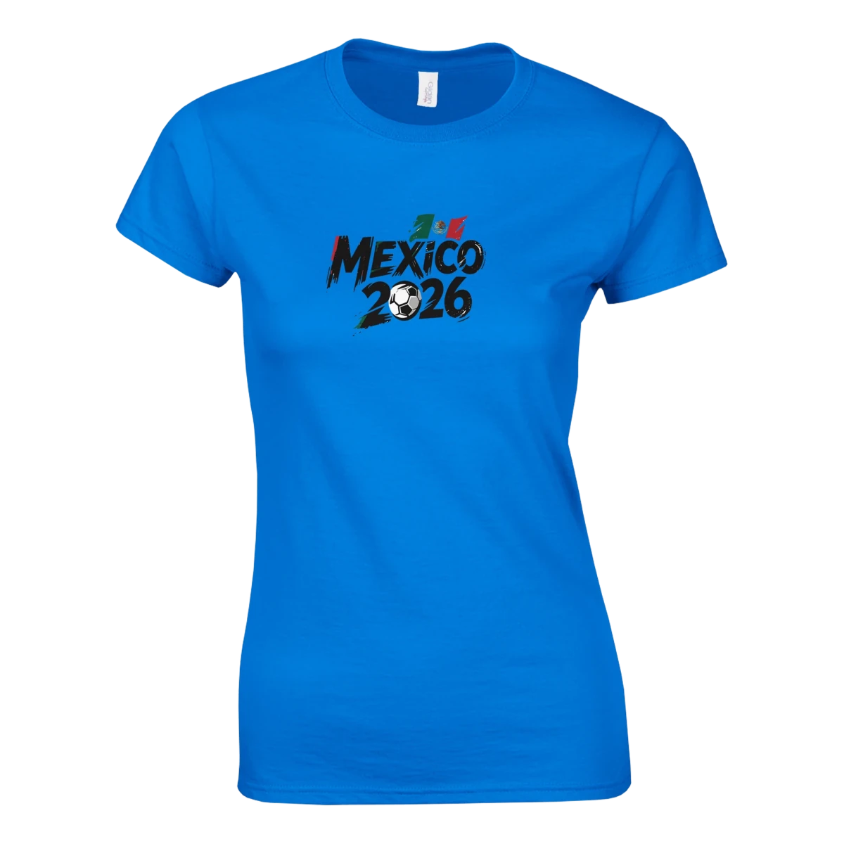 T-shirt Femme Mexique 2026 - Maillot Grunge Coupe du Monde Football | Coton Doux, 6 Couleurs Vibrantes T-shirt- KAWAII FAVIE