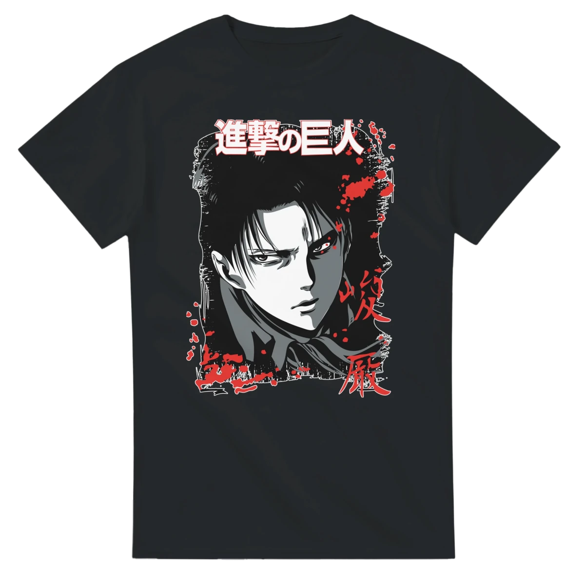 T-shirt « Héritage Sanglant » - Levi Ackerman | Attaque des Titans - Design Intense & Détaillé | Unisexe T-shirt - KAWAII FAVIE