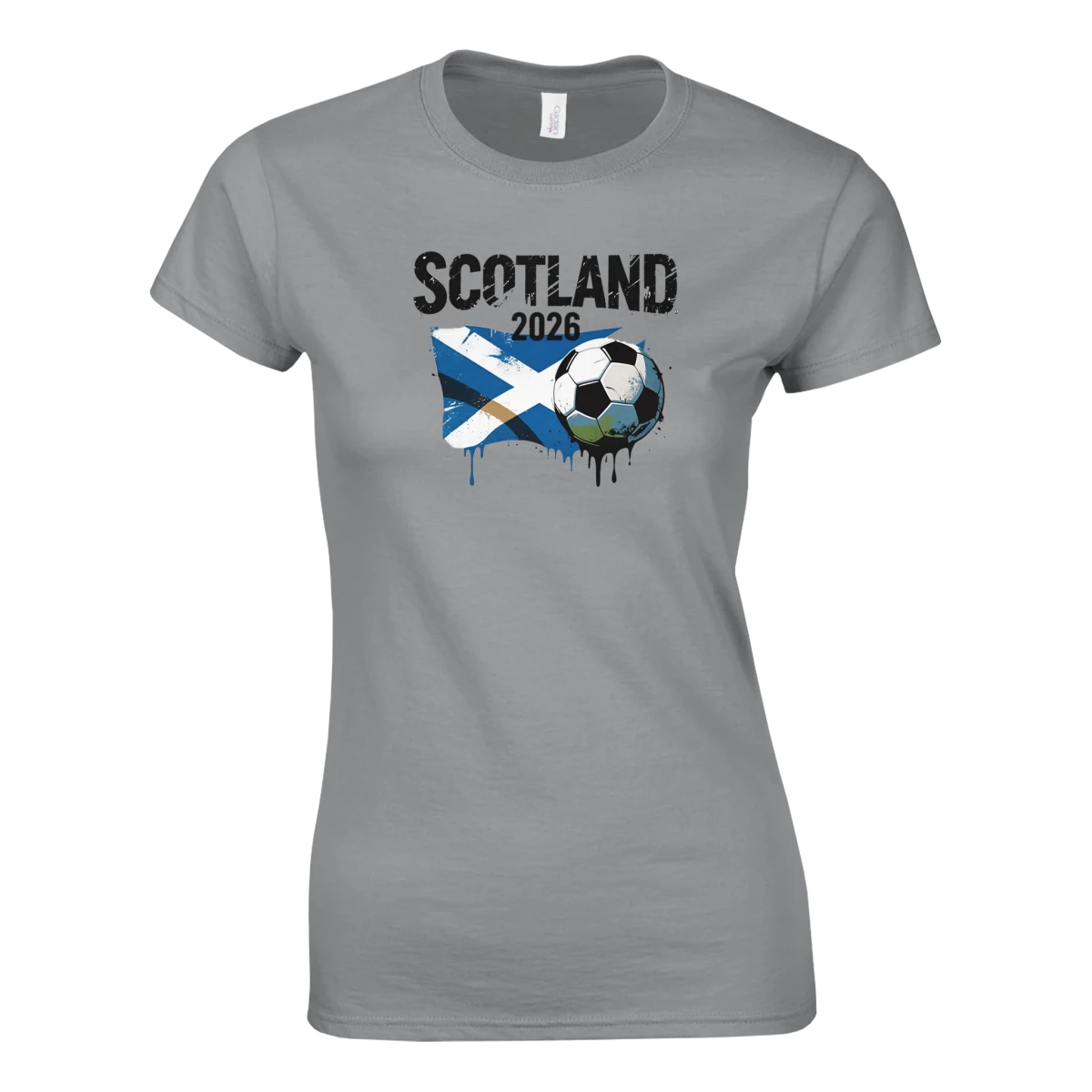 T-shirt Scotland 2026 - Design Grunge Coupe du Monde Football | Maillot Supporters Équipe Nationale Homme & Femme T-shirt- KAWAII FAVIE