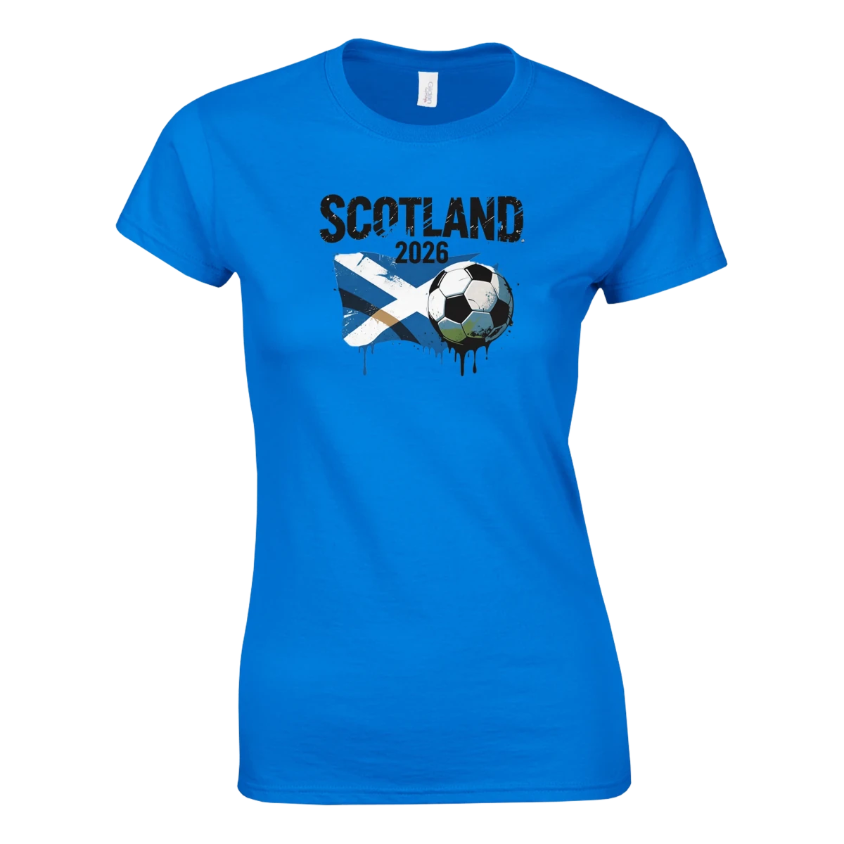 T-shirt Scotland 2026 - Design Grunge Coupe du Monde Football | Maillot Supporters Équipe Nationale Homme & Femme T-shirt- KAWAII FAVIE