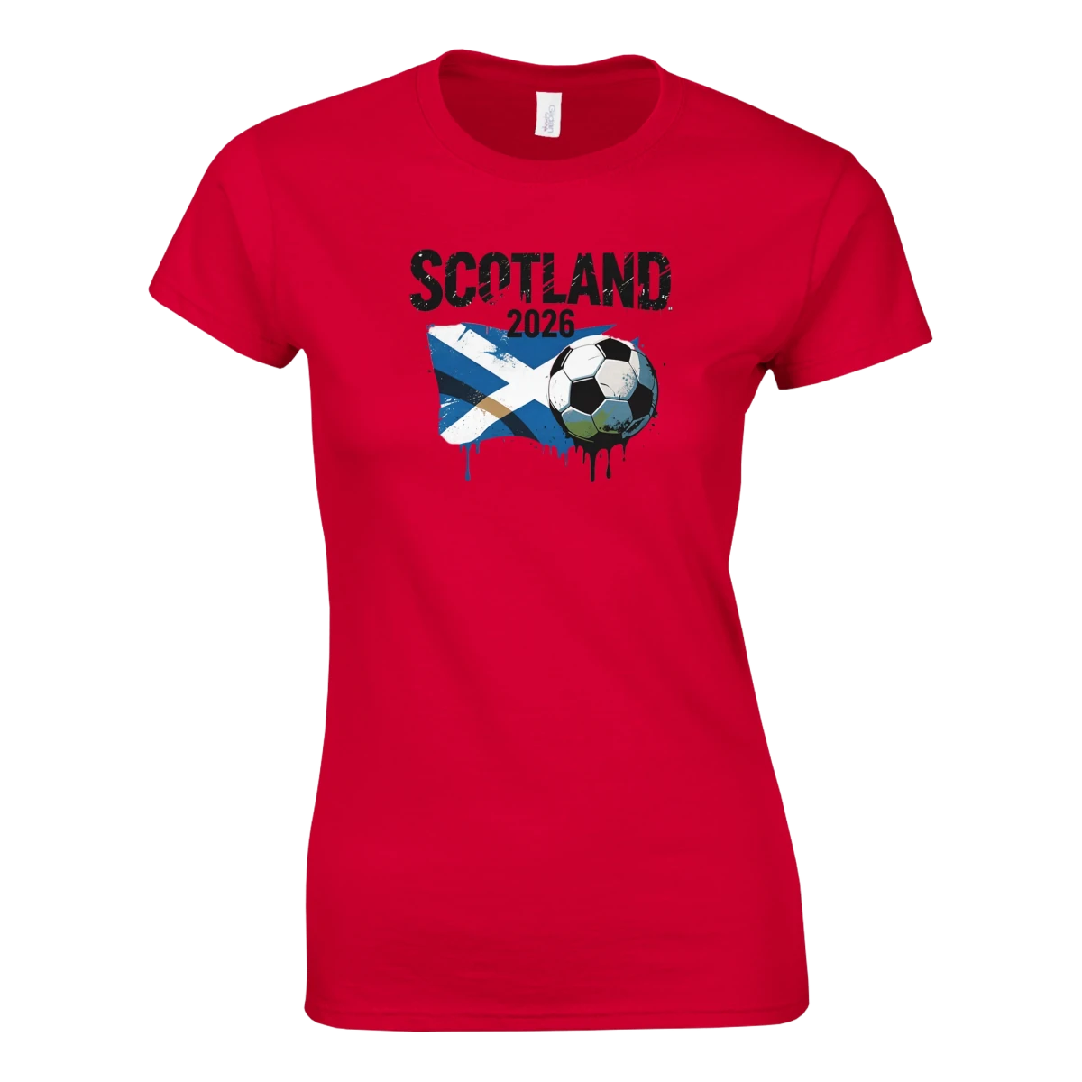 T-shirt Scotland 2026 - Design Grunge Coupe du Monde Football | Maillot Supporters Équipe Nationale Homme & Femme T-shirt- KAWAII FAVIE