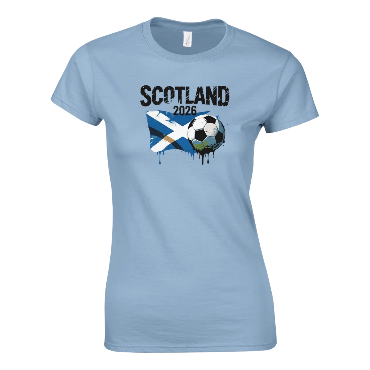 T-shirt Scotland 2026 - Design Grunge Coupe du Monde Football | Maillot Supporters Équipe Nationale Homme & Femme T-shirt- KAWAII FAVIE