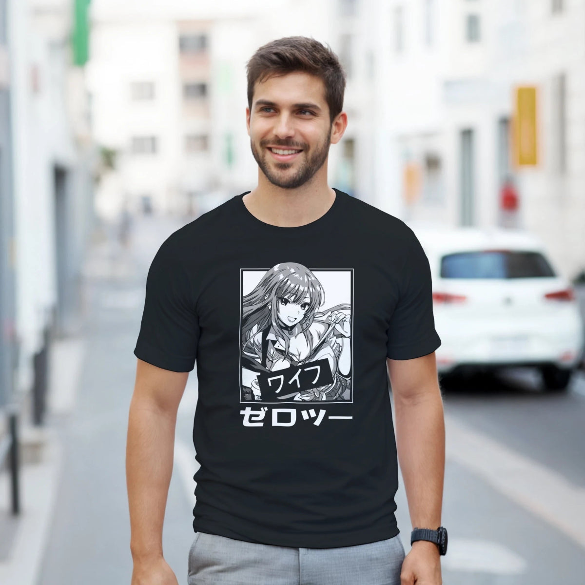 T-shirt Unisexe Coton Lourd | MY DRESS - UP DARLING - Design d'Estampe Anime « Waifu » T-shirt - KAWAII FAVIE