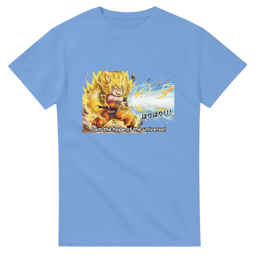 T-shirt Unisexe Lourd - Transformation Super Saiyan de Ruka | Dragon Ball T-shirt - KAWAII FAVIE