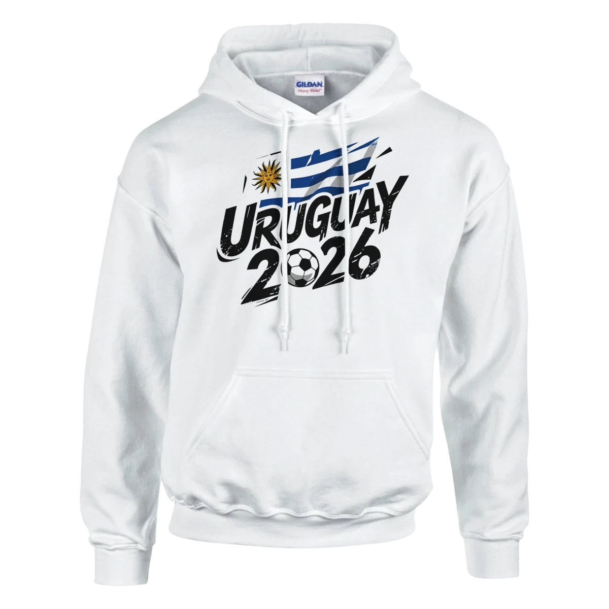 T-shirt Uruguay 2026 - Design Coupe du Monde Football | Maillot Supporters Sélection Nationale Sweat-shirt - KAWAII FAVIE