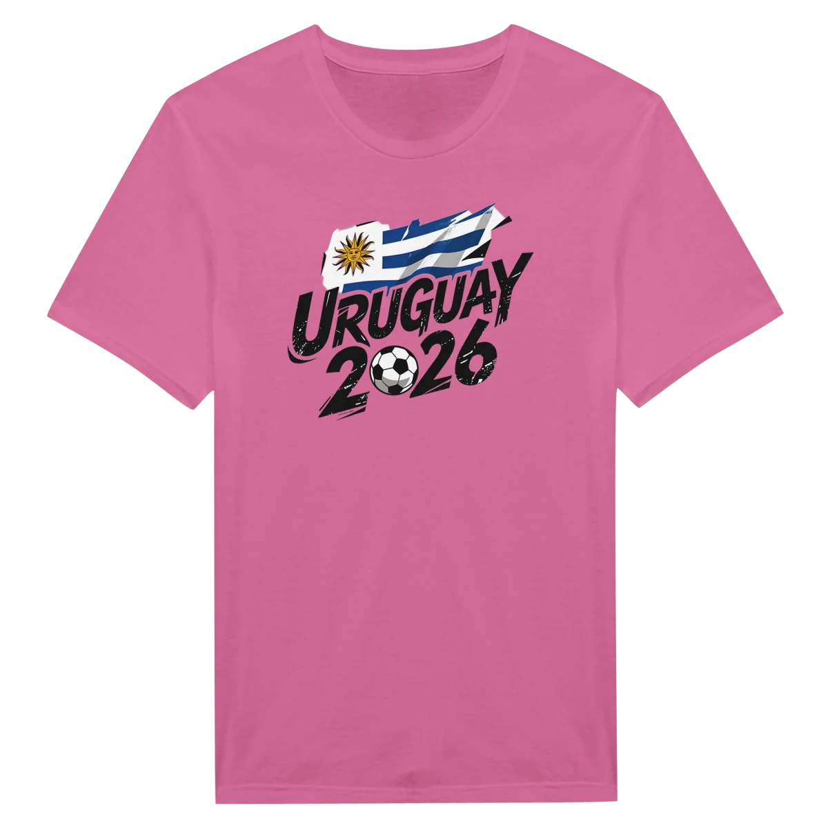 T-shirt Uruguay 2026 - Design Coupe du Monde Football | Maillot Supporters Sélection Nationale Sweat-shirt - KAWAII FAVIE