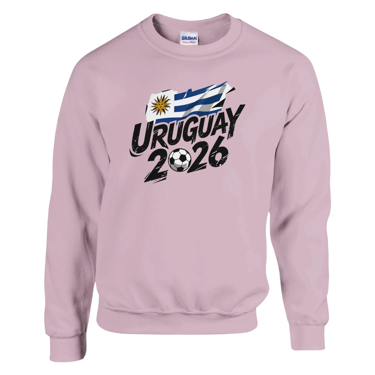 T-shirt Uruguay 2026 - Design Coupe du Monde Football | Maillot Supporters Sélection Nationale Sweat-shirt - KAWAII FAVIE