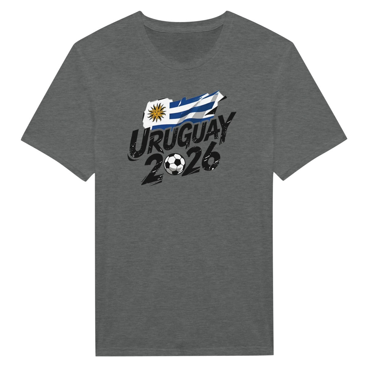T-shirt Uruguay 2026 - Design Coupe du Monde Football | Maillot Supporters Sélection Nationale Sweat-shirt - KAWAII FAVIE
