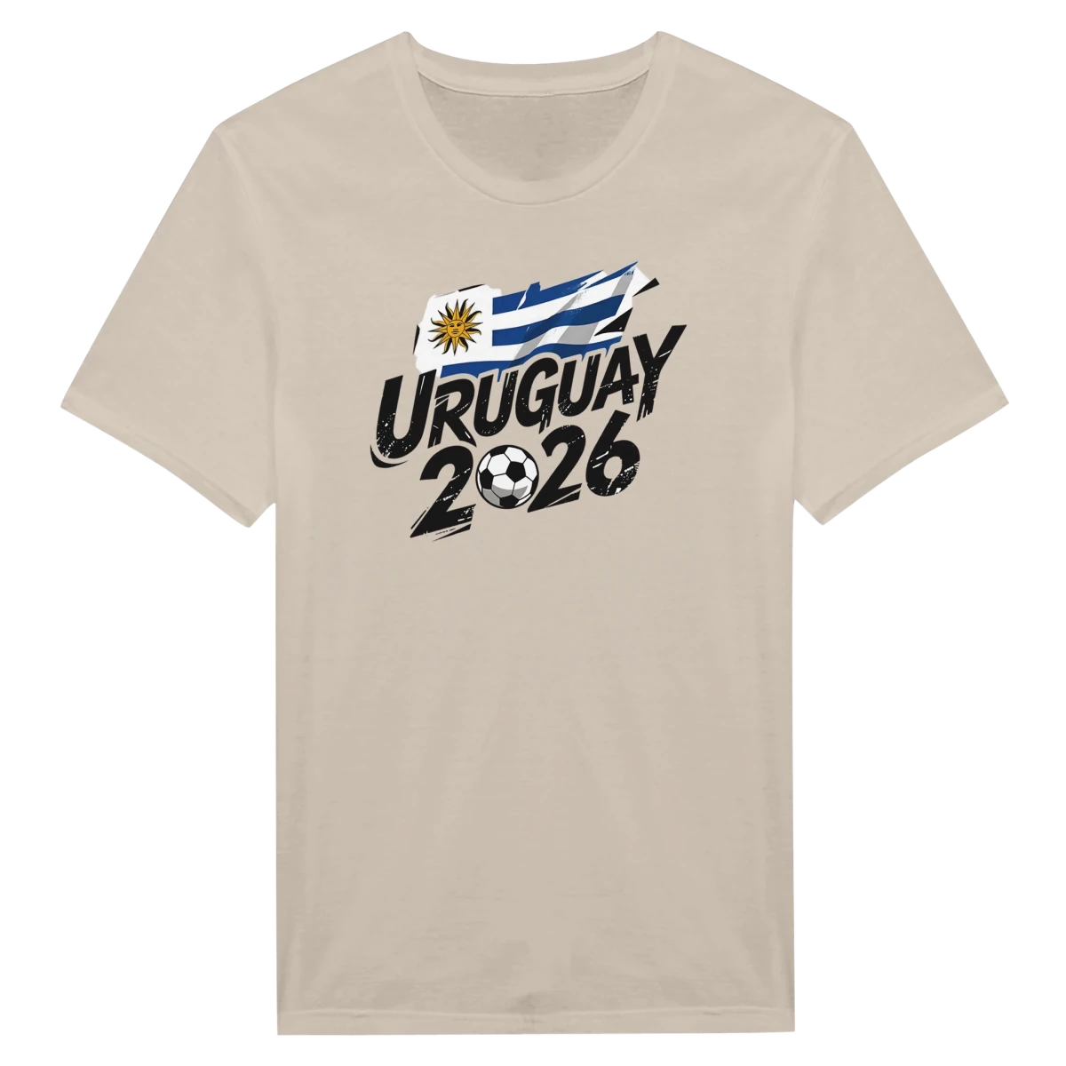 T-shirt Uruguay 2026 - Design Coupe du Monde Football | Maillot Supporters Sélection Nationale Sweat-shirt - KAWAII FAVIE