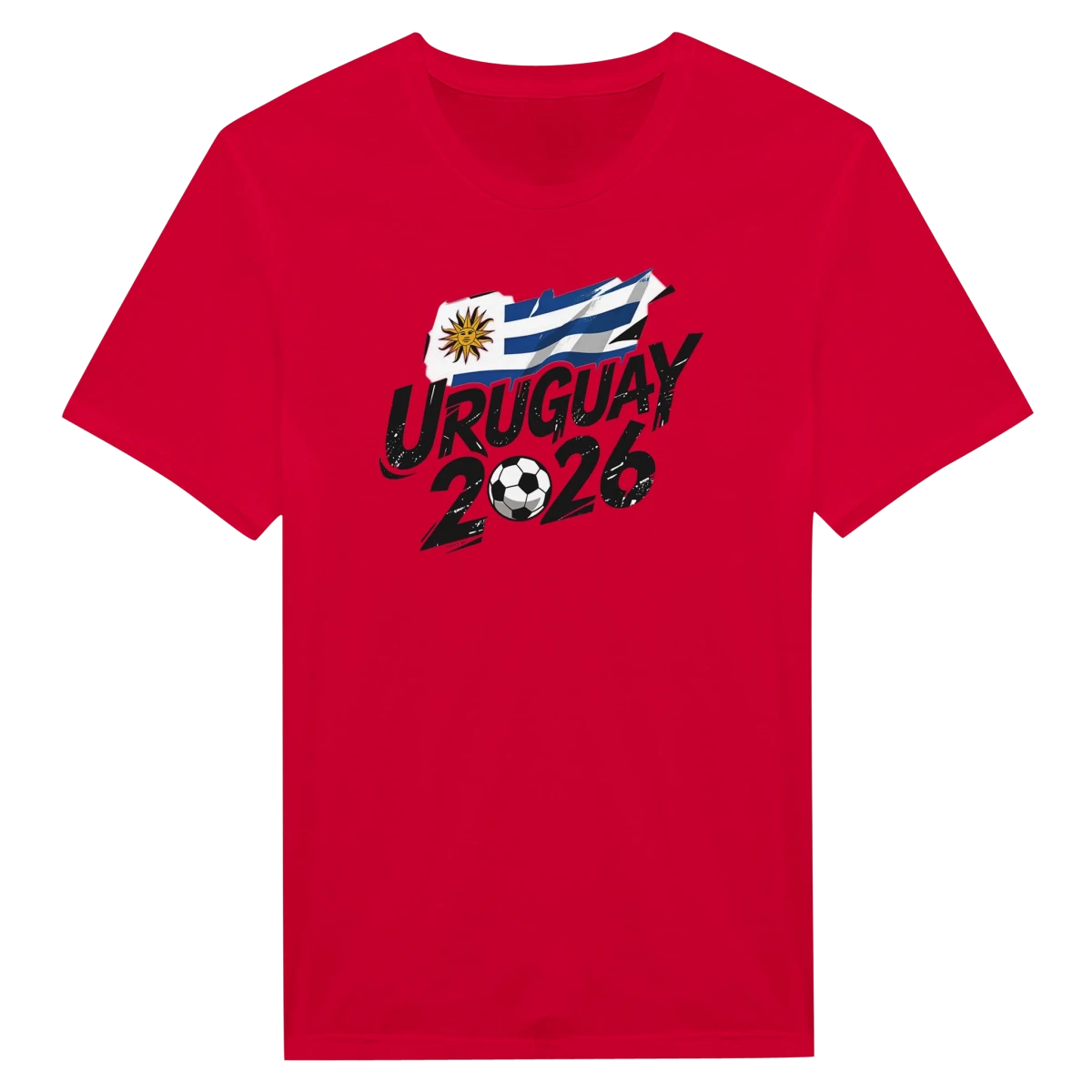 T-shirt Uruguay 2026 - Design Coupe du Monde Football | Maillot Supporters Sélection Nationale Sweat-shirt - KAWAII FAVIE
