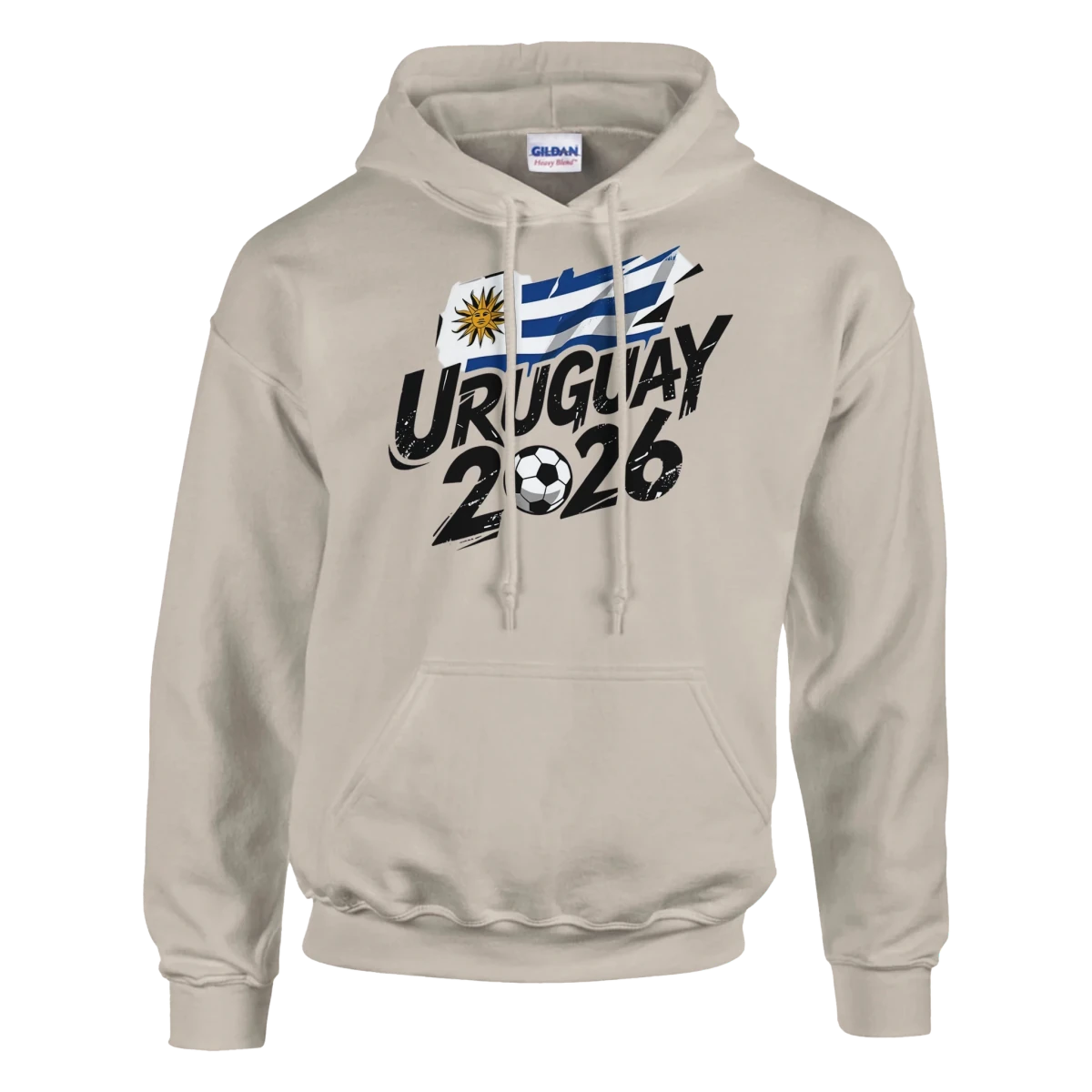 T-shirt Uruguay 2026 - Design Coupe du Monde Football | Maillot Supporters Sélection Nationale Sweat-shirt - KAWAII FAVIE
