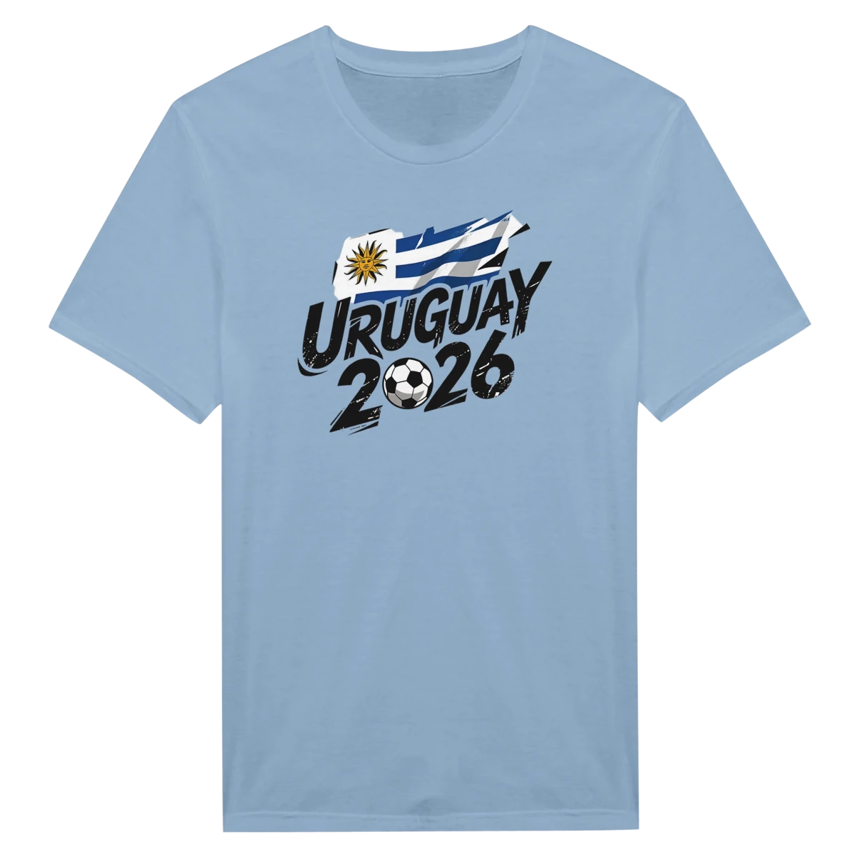 T-shirt Uruguay 2026 - Design Coupe du Monde Football | Maillot Supporters Sélection Nationale Sweat-shirt - KAWAII FAVIE