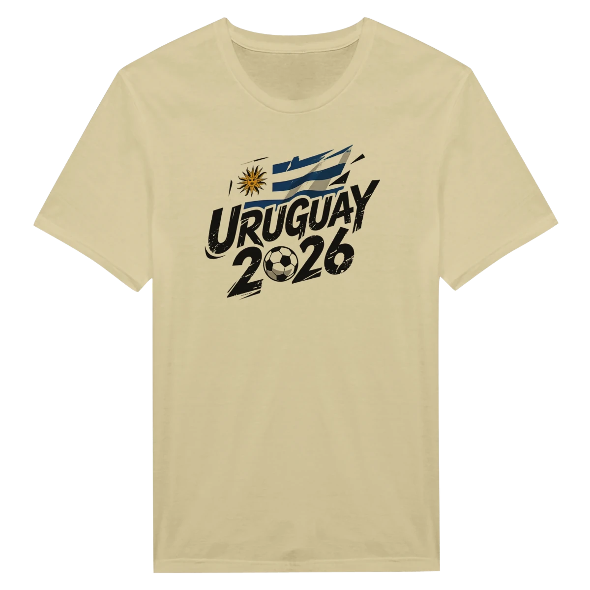 T-shirt Uruguay 2026 - Design Coupe du Monde Football | Maillot Supporters Sélection Nationale Sweat-shirt - KAWAII FAVIE