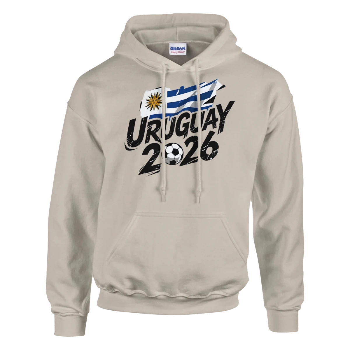 T-shirt Uruguay 2026 - Design Coupe du Monde Football | Maillot Supporters Sélection Nationale Sweat-shirt - KAWAII FAVIE