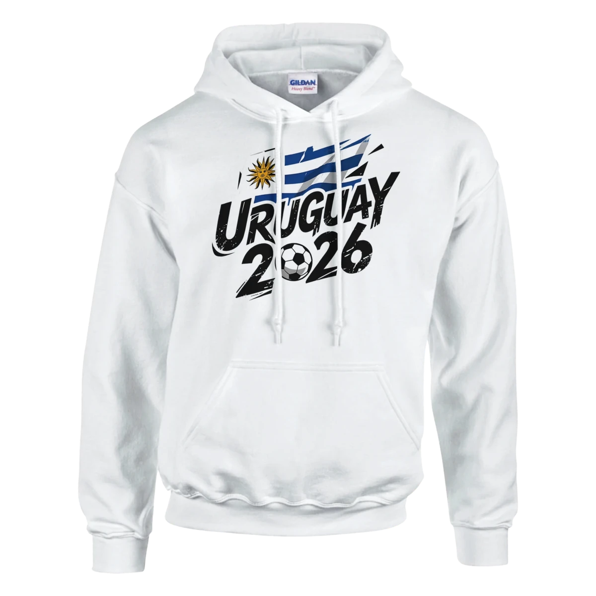 T-shirt Uruguay 2026 - Design Coupe du Monde Football | Maillot Supporters Sélection Nationale Sweat-shirt - KAWAII FAVIE