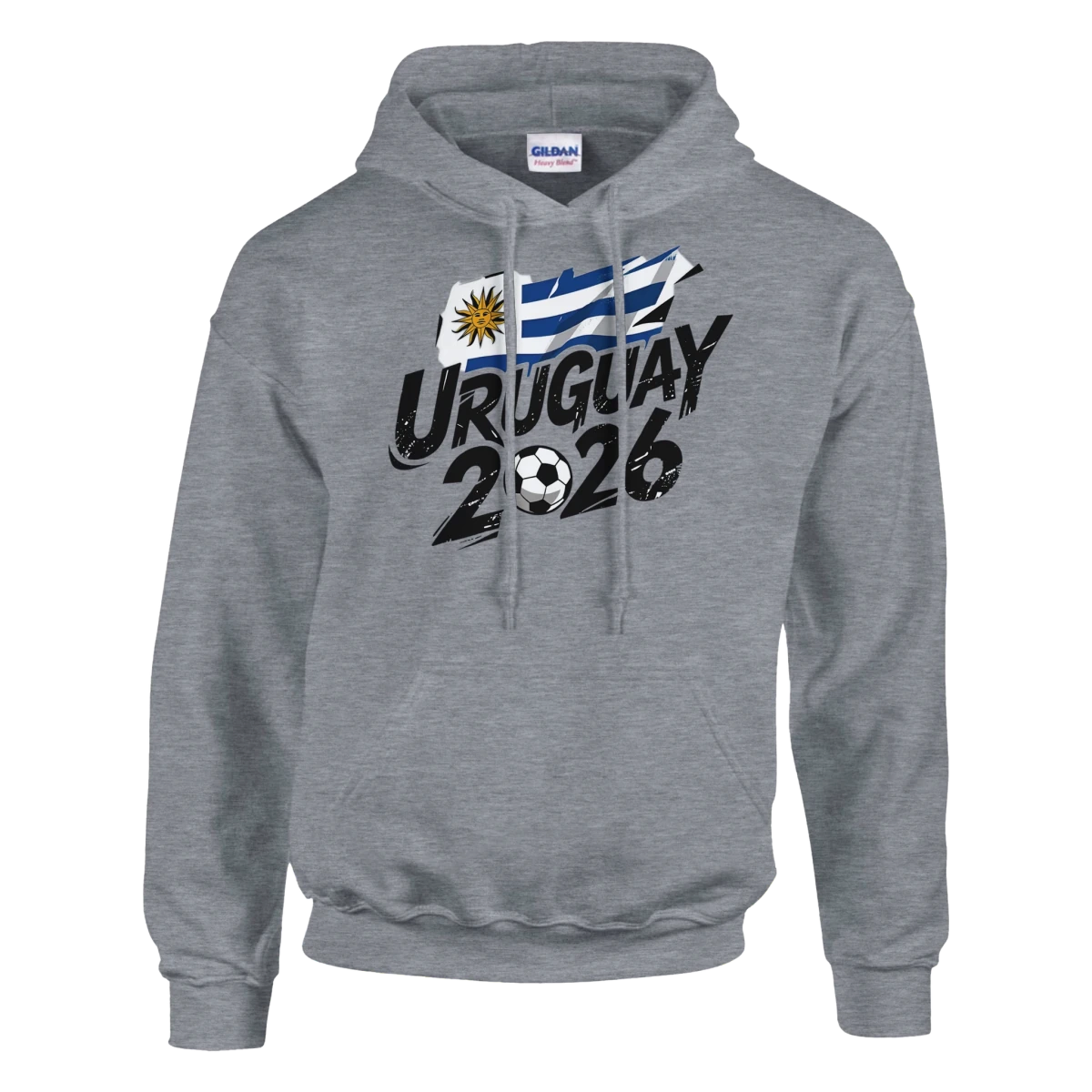 T-shirt Uruguay 2026 - Design Coupe du Monde Football | Maillot Supporters Sélection Nationale Sweat-shirt - KAWAII FAVIE