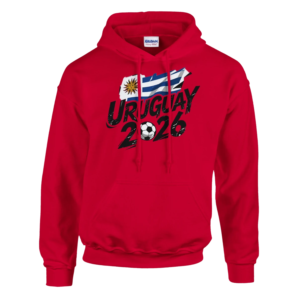 T-shirt Uruguay 2026 - Design Coupe du Monde Football | Maillot Supporters Sélection Nationale Sweat-shirt - KAWAII FAVIE