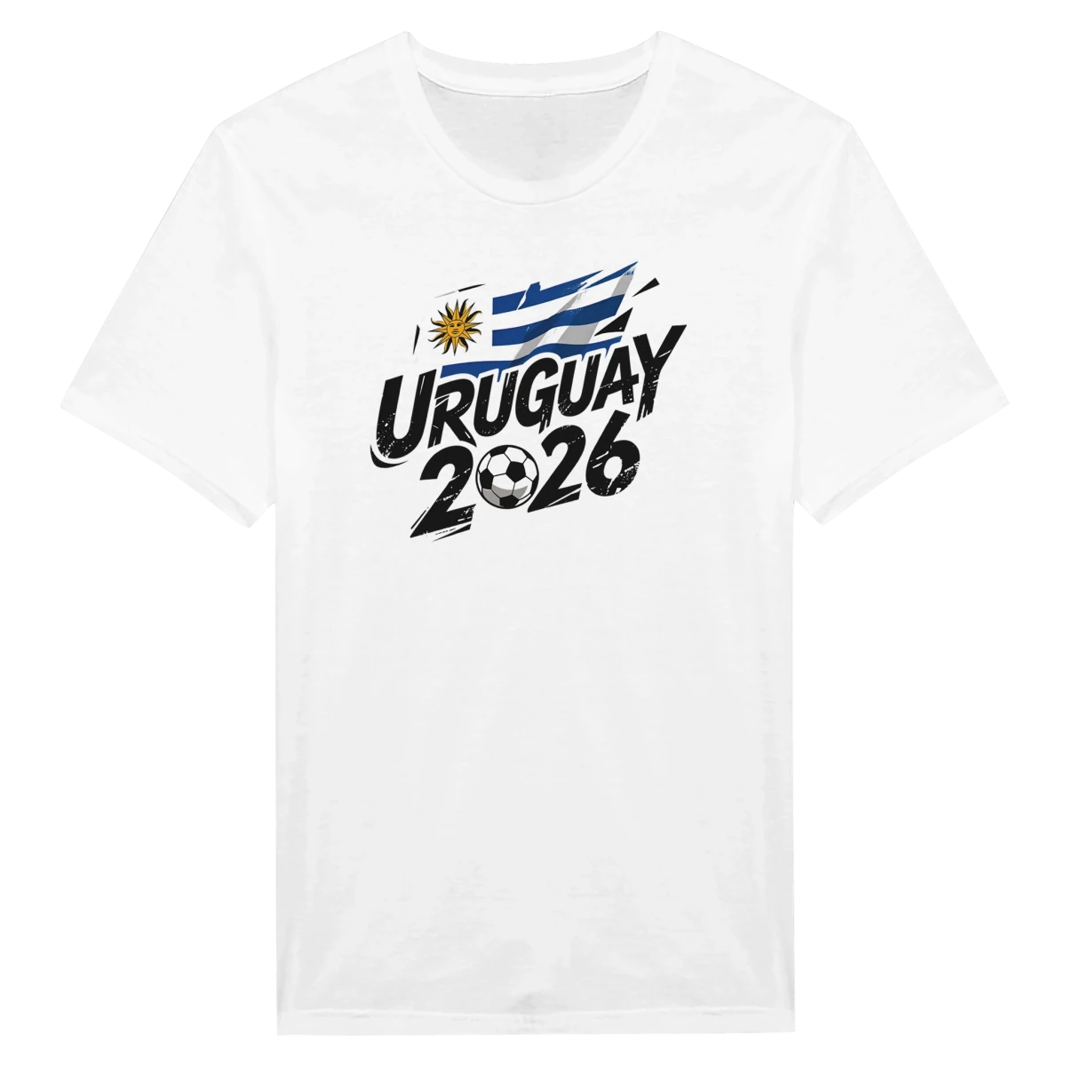 T-shirt Uruguay 2026 - Design Coupe du Monde Football | Maillot Supporters Sélection Nationale Sweat-shirt - KAWAII FAVIE