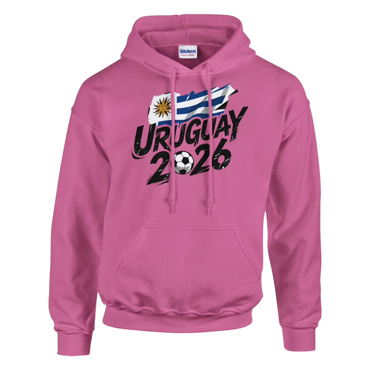 T-shirt Uruguay 2026 - Design Coupe du Monde Football | Maillot Supporters Sélection Nationale Sweat-shirt - KAWAII FAVIE