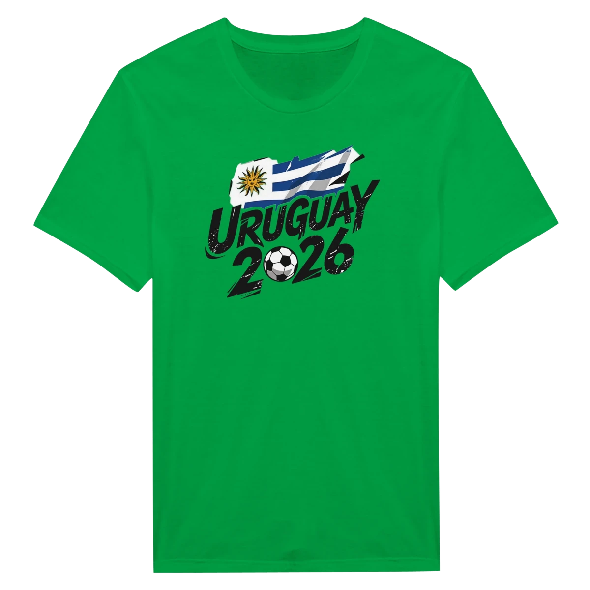 T-shirt Uruguay 2026 - Design Coupe du Monde Football | Maillot Supporters Sélection Nationale Sweat-shirt - KAWAII FAVIE