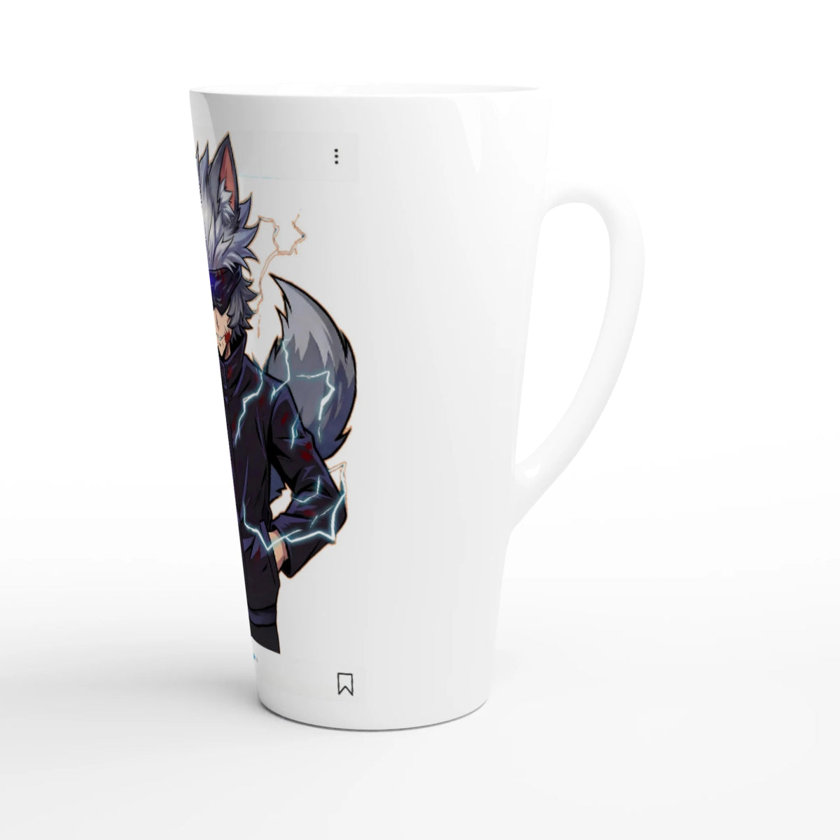 Tasse Céramique Blanche 17oz Ruka Cos Gojo Full Power Final | Jujutsu Kaisen Tasse - KAWAII FAVIE