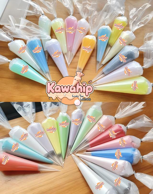 Colle Crème KAWAHIP poche à douille couleurs - 100g