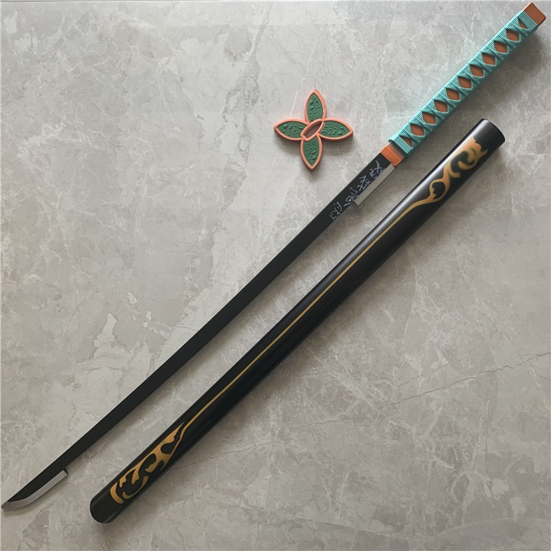 Cos-Gift-104cm-Demon-Slayer-Cosplay-Sword-11-Kochou-Shinobu-Sowrd-Anime-Ninja-Knife-Kimetsu-no-Yaiba-Sword-Weapon-PU-Prop-Model-1005002589936607