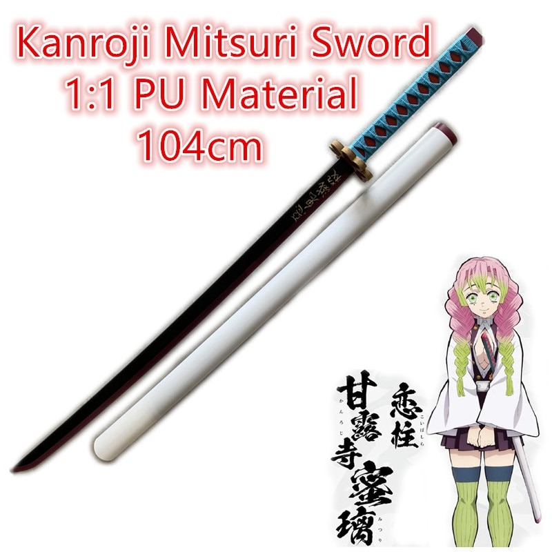 104cm-Demon-Slayer-Cosplay-Sword-11-Kanroji-Mitsuri-Sowrd-Anime-Ninja-Knife-Kimetsu-no-Yaiba-Sword-Weapon-PU-Prop-Model-Gift-1005002646794297